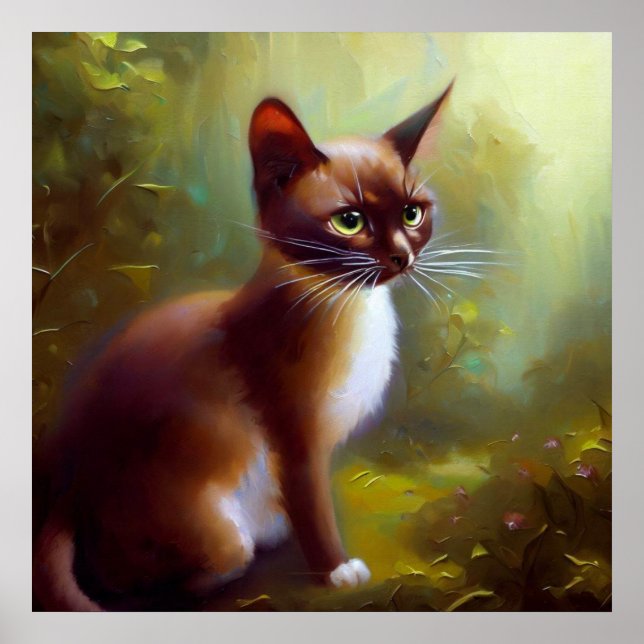 Poster Javanese Cat (Frente)