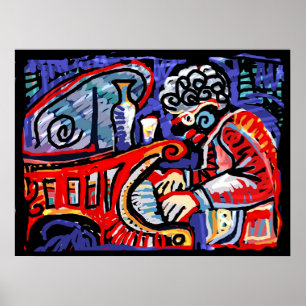 Pôster Jazz* *Colorful