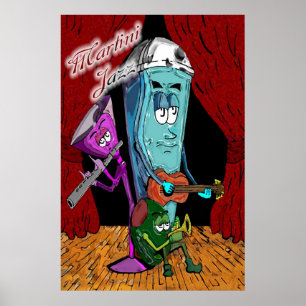 Poster Jazz de Martini