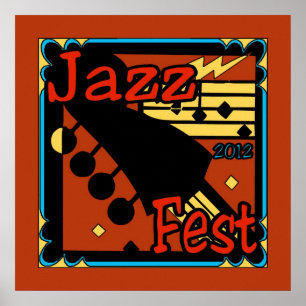 Pôster Jazz Fest Guitar 2012