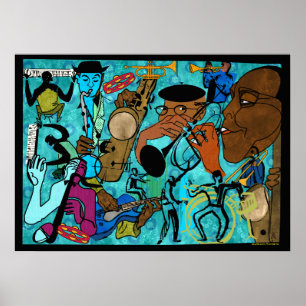 Pôster Jazz Jammers