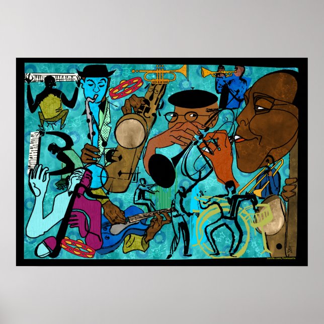 Pôster Jazz Jammers (Frente)