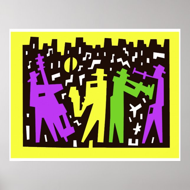 Pôster JAZZ - Série (Frente)