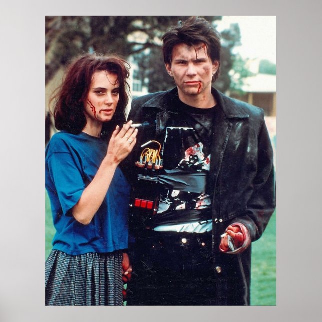 Poster jd e veronica heather (Frente)