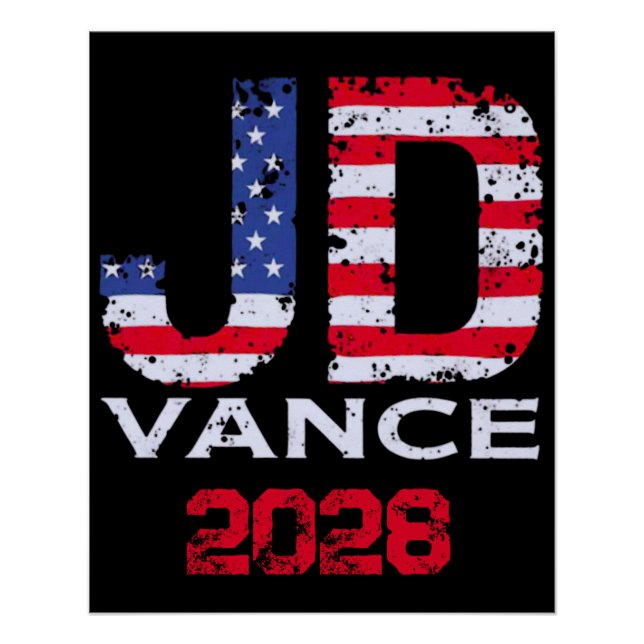 Pôster JD Vance 2028 (Frente)