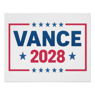 Pôster JD Vance 2028