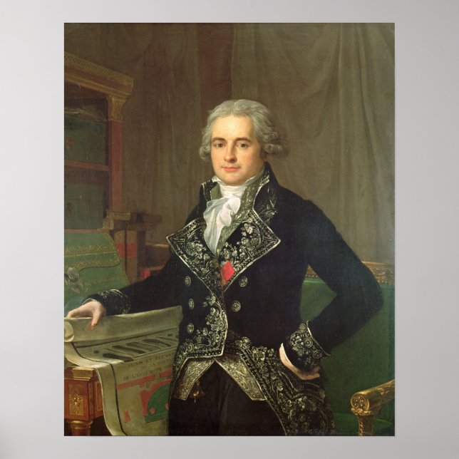 Pôster Jean Antoine Chaptal Comte de Chanteloupe (Frente)