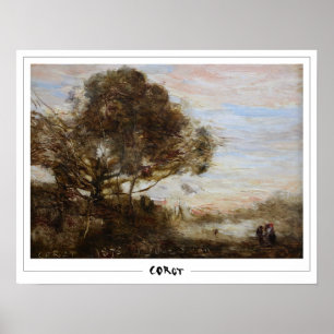 Poster Jean-Baptiste-Camille Corot Art #170