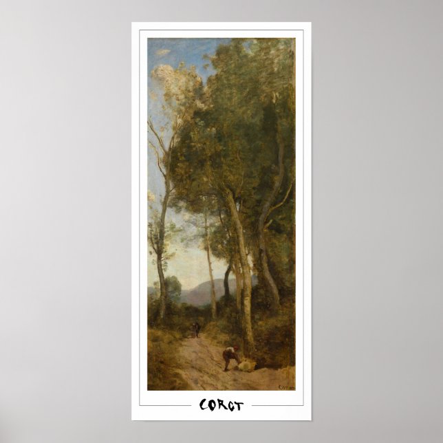 Poster Jean-Baptiste-Camille Corot Art #371 (Frente)