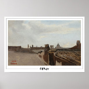 Poster Jean-Baptiste-Camille Corot Art #696-2