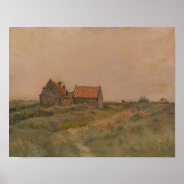 Poster Jean Charles Cazin - Dia de outubro (Frente)