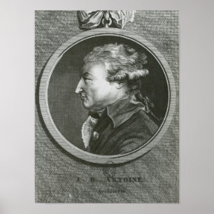 Pôster Jean Denis Antoine arquiteto