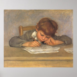 Pôster Jean Desenho por Pierre Renoir, Arte Fino Vintage
