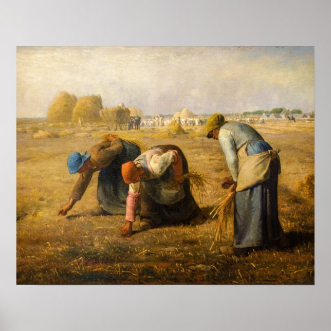Poster Jean-Francois Millet - As Espigadoras (Frente)