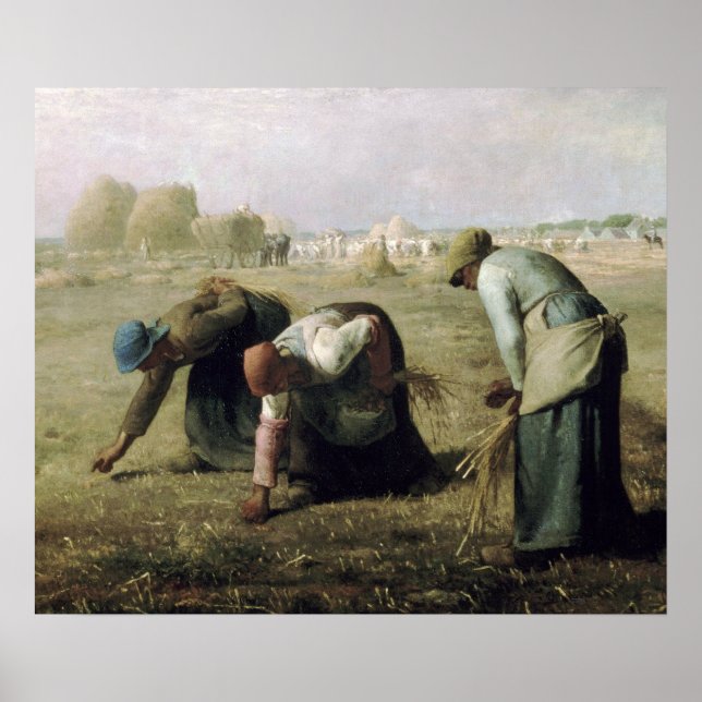 Poster Jean-François Millet - Gleaners 18 (Frente)