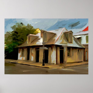 Poster Jean Lafitte Smith preto