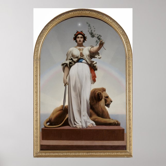 Poster Jean-Léon Gérôme - La République (Frente)