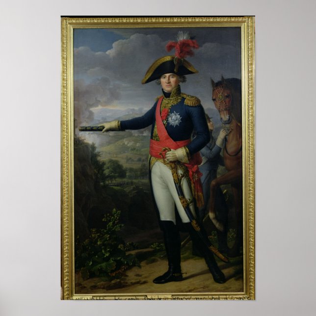 Pôster Jean Mathieu Philibert Serurier Comte d'Empire (Frente)