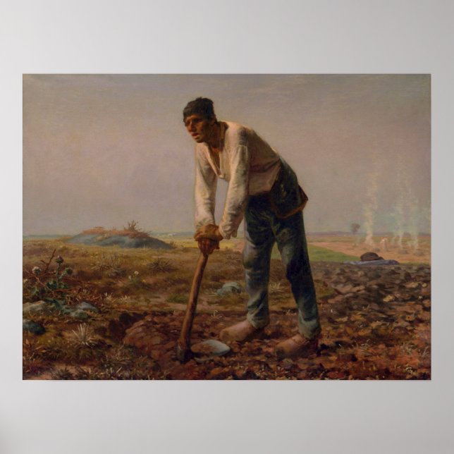 Pôster Jean Millet Painting (Frente)