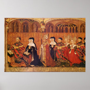 Poster Jean mim DES Ursins de Jouvenel com esposa e