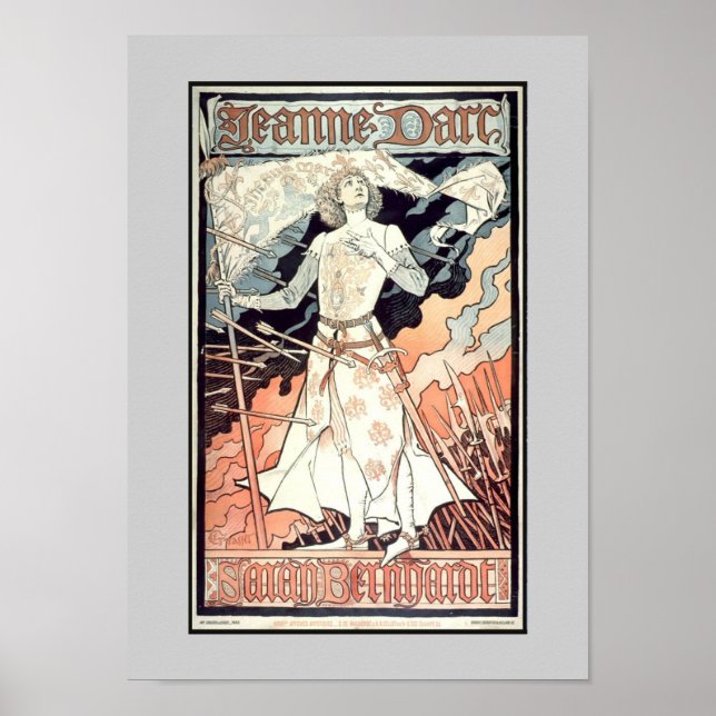 Poster Jeanne D'Arc (Frente)