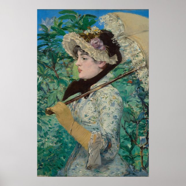 Poster Jeanne | Édouard Manet (Frente)