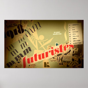 Poster Jeanne: Futuristes