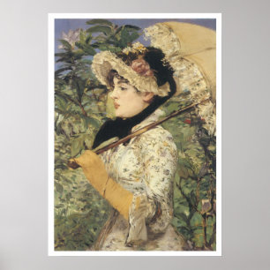 Pôster Jeanne: Primavera, Edouard 1881 Manet