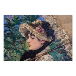 Pôster Jeanne (Primavera) Por Édouard Manet