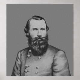 Pôster JEB Stuart — Confederal-Geral
