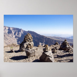 Poster Jebel Shams - Sultanato de Omã