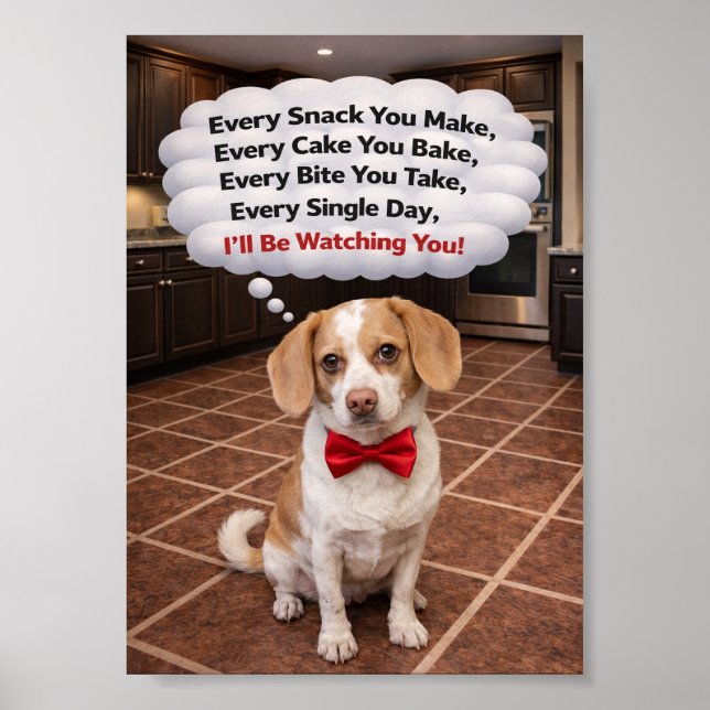 Poster "Jed is Watching You" (Frente)