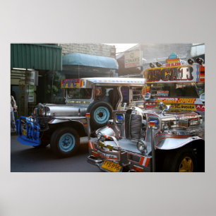PÔSTER JEEPNEY. FILIPINO