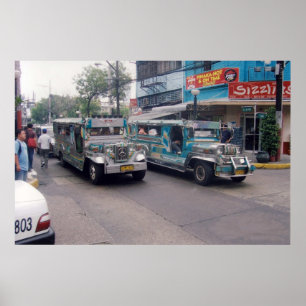 Pôster jeepneys