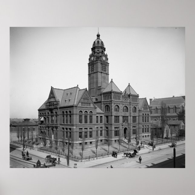 Pôster Jefferson County Courthouthouse (Frente)