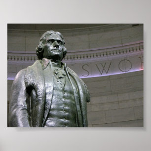 Pôster Jefferson memorial ststue