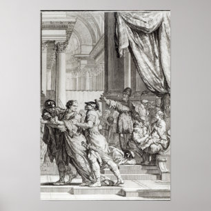 Poster Jehoiada, Alto Padre de Jerusalém Proclamando