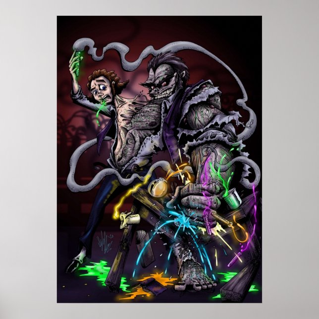 Poster Jekyll e Hyde (Frente)