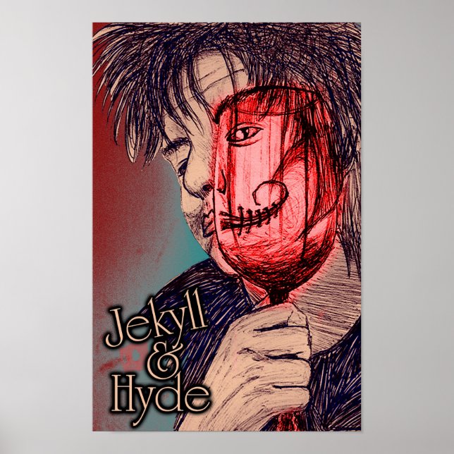 Pôster Jekyll e Hyde (Frente)