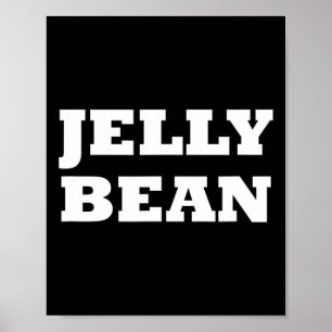 Poster Jelly Bean Halloween Fácil Figurino Bonito Festa E