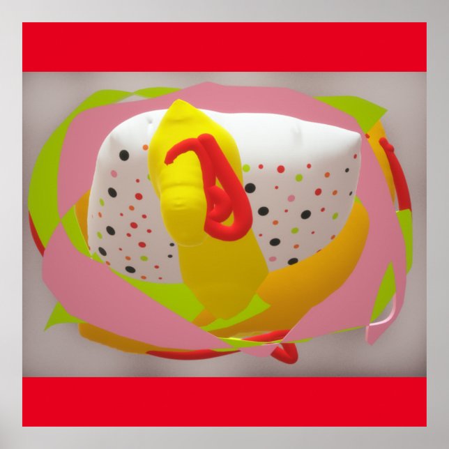 Poster Jelly Candy Sweet Baby Hug Love Soft Cushion (Frente)