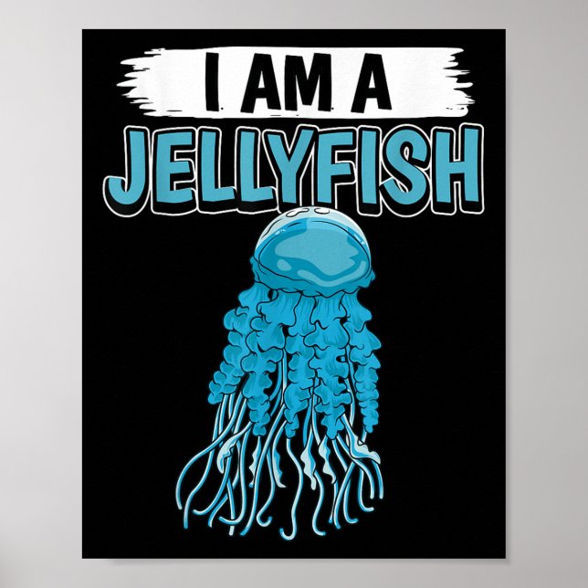 Poster Jellyfish Cote Eu Sou Um Peixe-Gato (Frente)