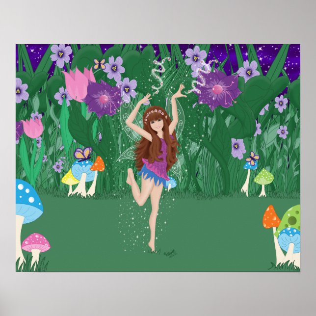 Poster Jen the Dancing Flower Fairy (Frente)