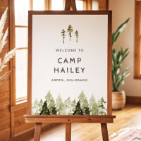 JENNA Pine Tree Mountain Woods Bachelorette