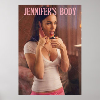 Poster Jennifers Body 2009 Vintage