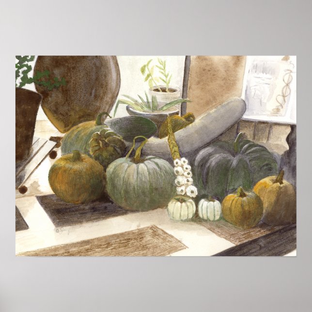 Poster Jennifer's Pumpkins (Frente)