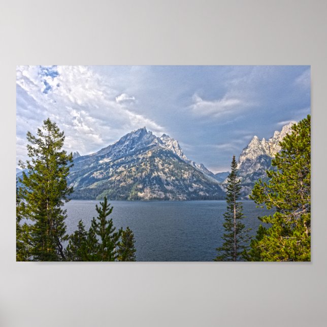 Poster Jenny Lake em Grand Teton National Park, Wyoming (Frente)