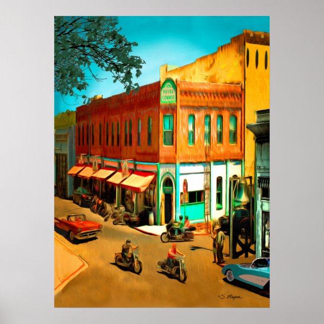 Poster Jerome AZ "Connor Hotel" Jerome Connor Hotel (Frente)