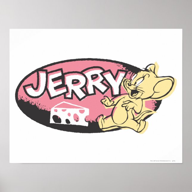 Poster Jerry Cheese Logo (Frente)