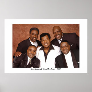 Poster - Jerry Lawson & Talk da Cidade - 2007